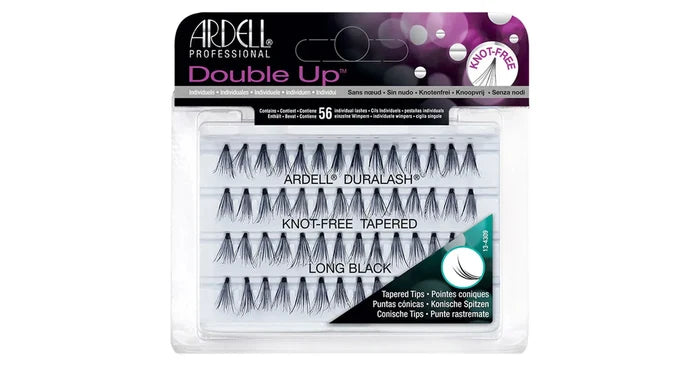 Ardell Knot Free Double Up Individual Lashes (Black - Long)