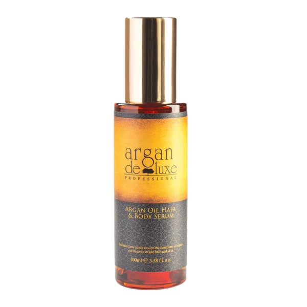Argan Deluxe Professional Argan Oil Hair & Body Serum, 100 ml
