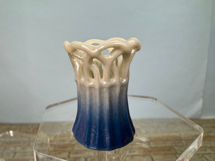 Artisan Vince Stapleton Handmade Pair Of Flower Vases