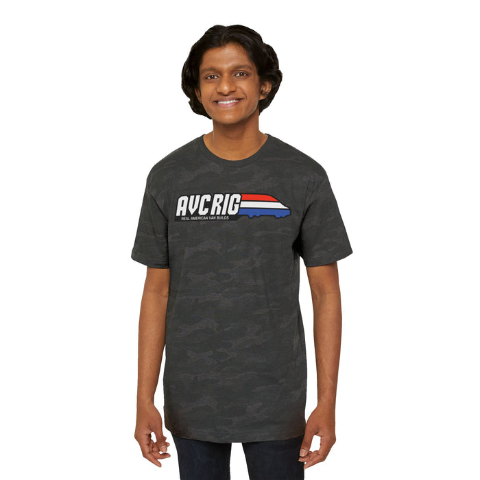 AVC RIG "Real American Van Builds" Tee - Dark Camo Edition