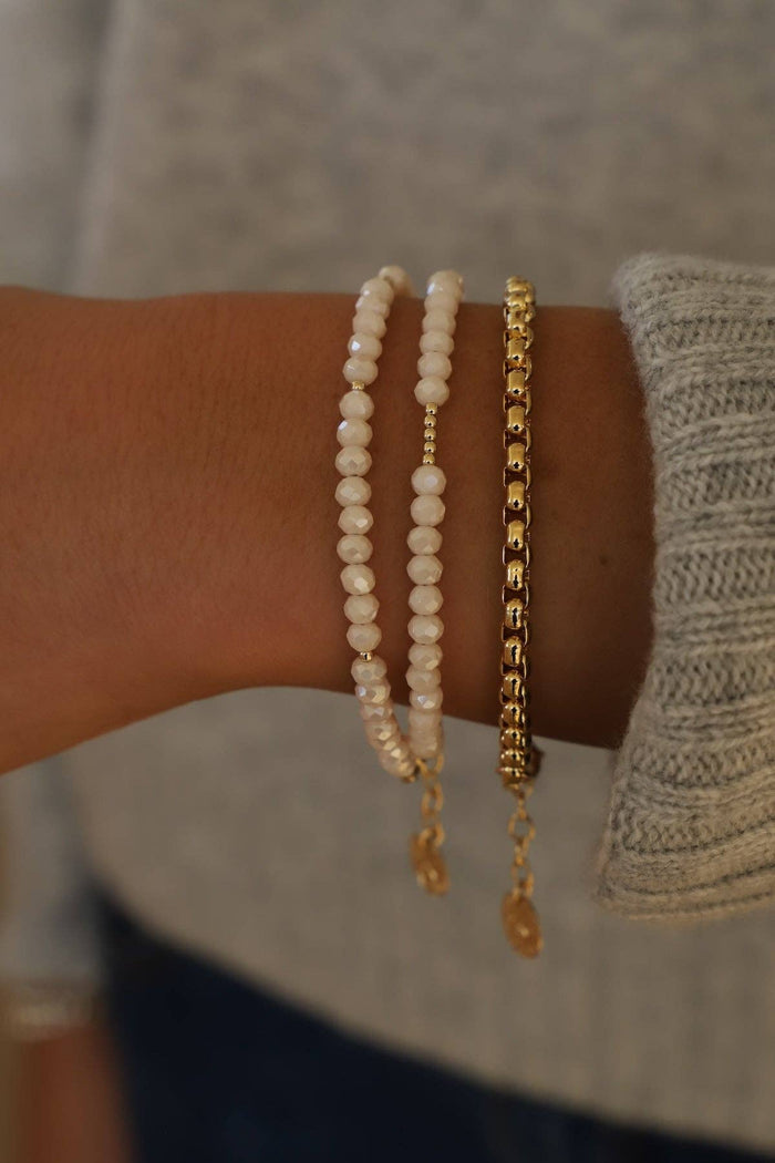 B1242G Bracelet-Blush Aura Wrap