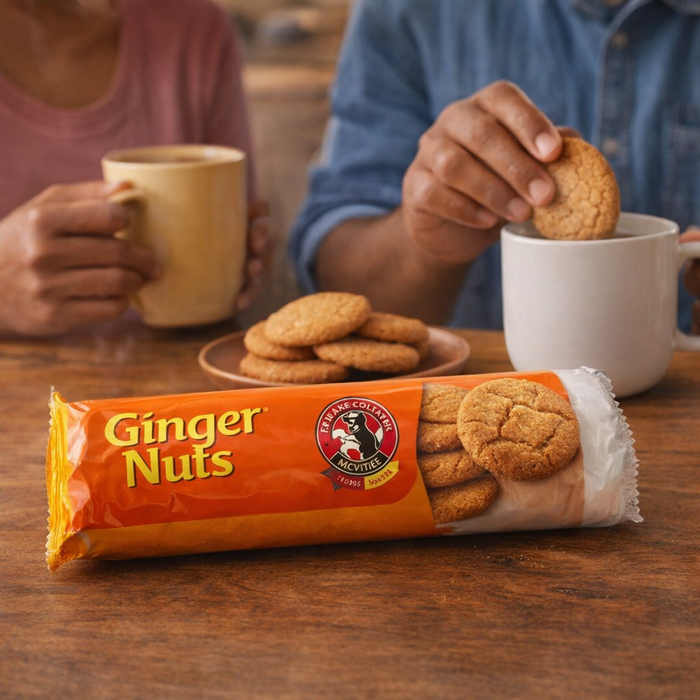 Bakers Gingernuts Biscuits (Pack of 12 x 190g) Facebook Ad