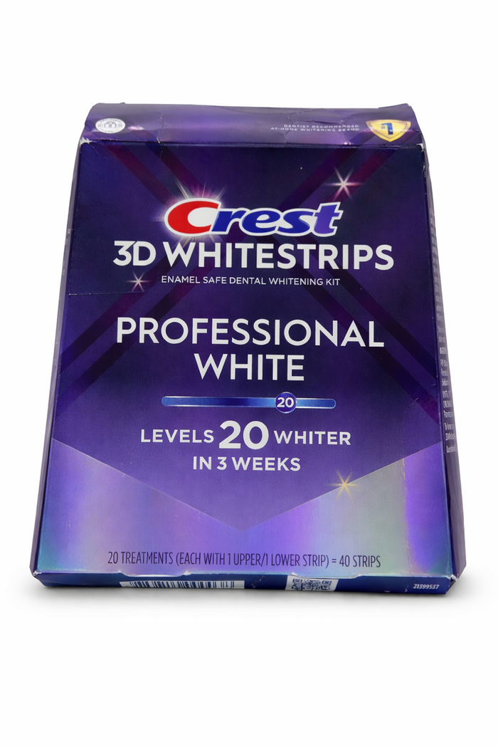 Crest 3D Whitestrips, Professional White.
