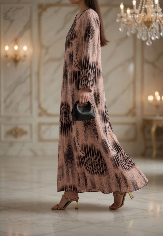 Desert Rose Mirage Kaftan