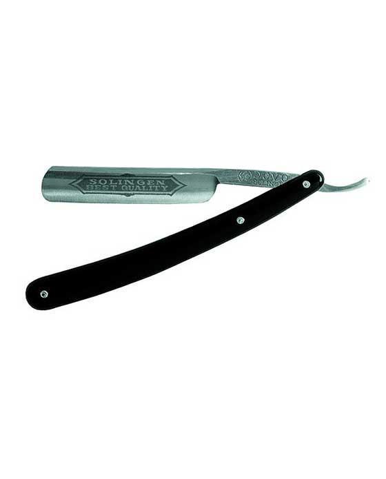 Dovo "Cellidur" Straight Razor Black Handle 5/8'' - DV100581
