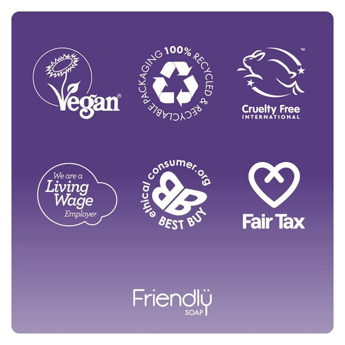 Friendly Soap - Orange & Lavender Shaving Bar Soap &Keep