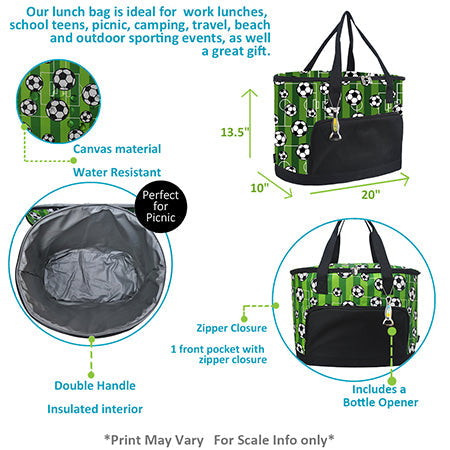 soccer cooler bag, NGIL soccer cooler, canvas soccer cooler, insulated soccer bag, soccer game day cooler, soccer team cooler bag, soccer mom cooler, soccer coach cooler, soccer tailgate bag, soccer picnic cooler, soccer drink bag, soccer lunch cooler, soccer field cooler, soccer event cooler, durable soccer cooler, soccer gear cooler, soccer bottle bag, soccer themed cooler, youth soccer cooler, soccer snack bag, monogram soccer cooler, soccer sports cooler bag