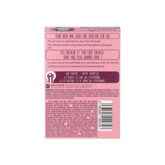 Hibiscus Shampoo Bar for Damaged Hair by FOAMIE &Keep
