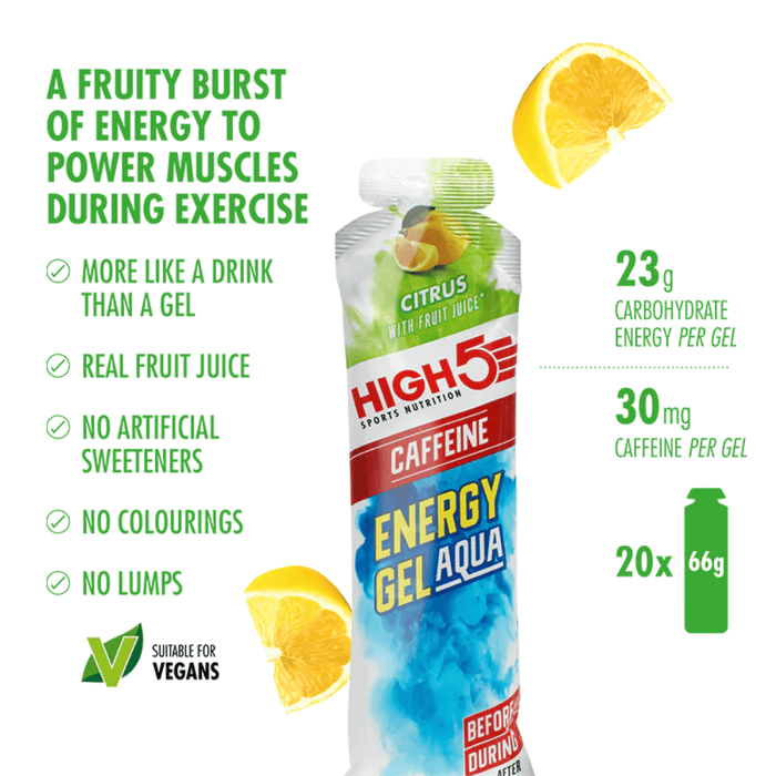 High 5 Energy Gel Aqua Caffeine