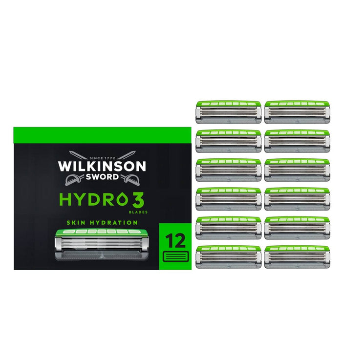 Hydro 3 Men’s Razor Blade Refills 4 pack