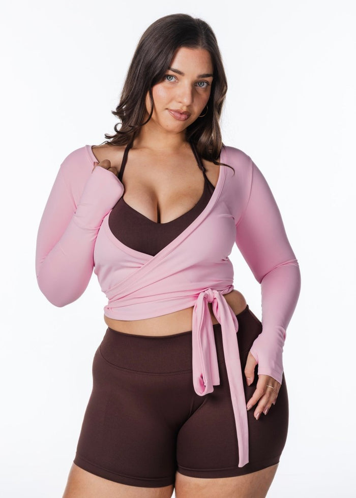 Kikiva Scoop Dynamic Shorts - Espresso - Kikiva Collection