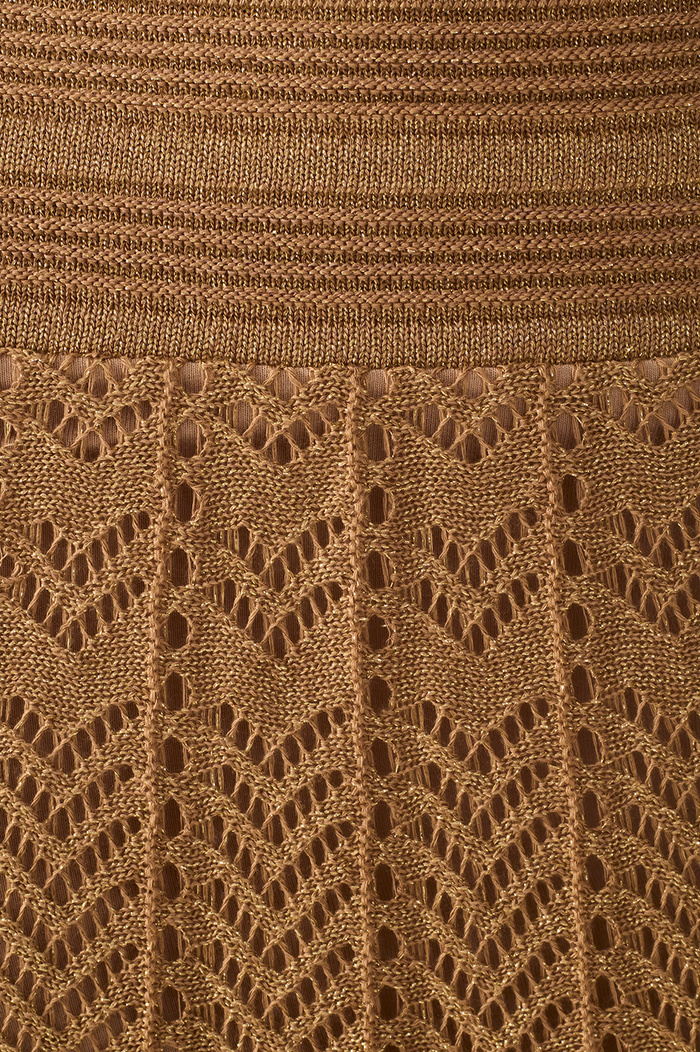 Lurex Knit Skirt Dress_8