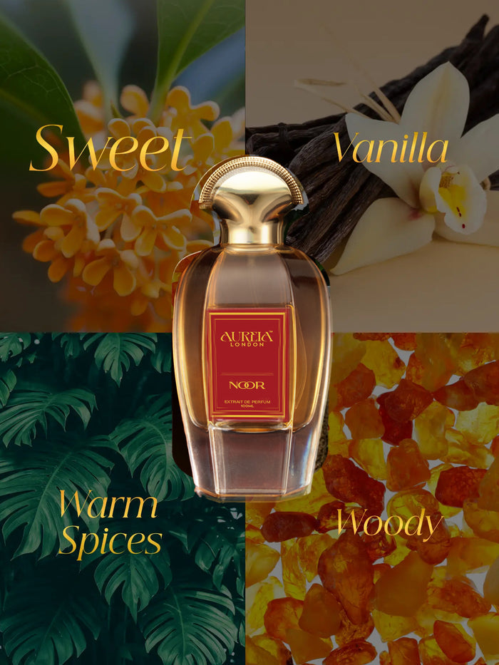 Noor By Aureia London | 48 Hours Long Lasting Extrait de Parfum