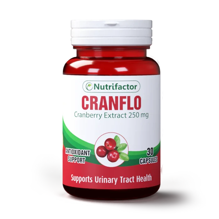 Nutrifactor Cranflo Cranberry Extract, 250 mg