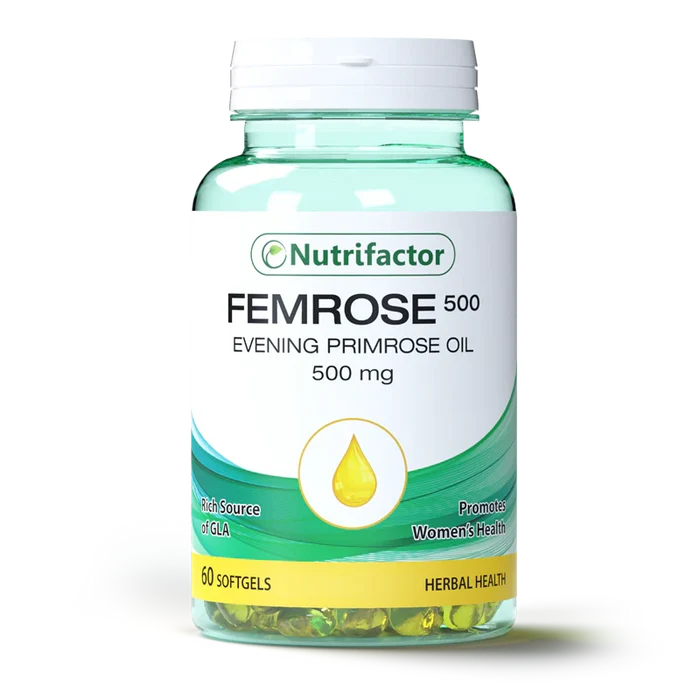 Nutrifactor Femrose 500 Evening Primrose Oil