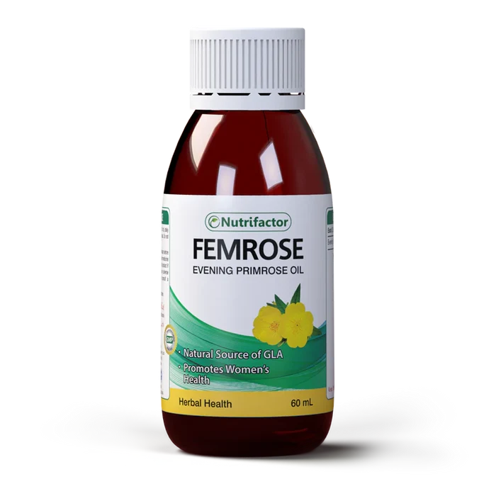 Nutrifactor Femrose Evening Primrose Oil, 60 ml
