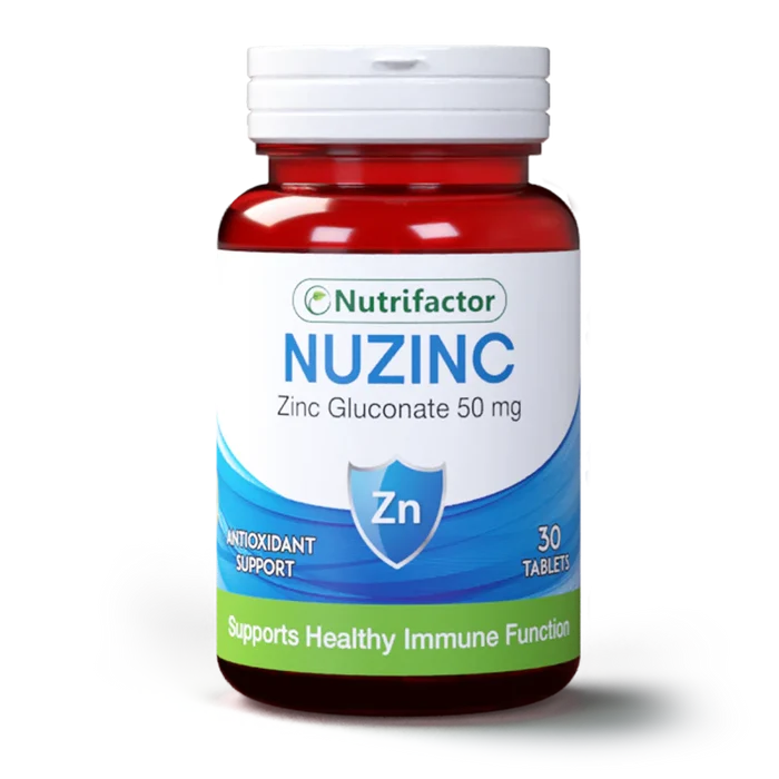 Nutrifactor Nuzinc Zinc Gluconate, 50g