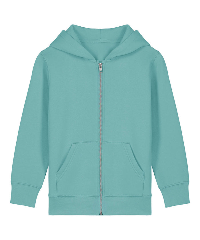 Organic Colours Kids Zipped Hooded Sweatshirt
