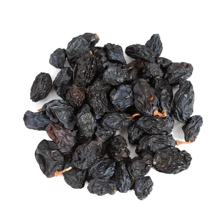 HOLISTIC CORNER Organic Dried Black Raisins with Seeds - 100g in Kuwait - Waha Lifestyle
