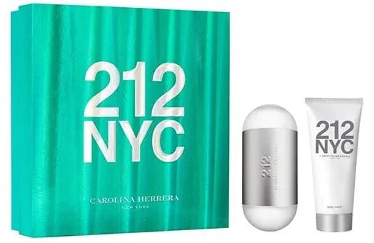 Perfume Carolina Herrera Kit 212 NYC Eau de Toilette 100ml Mujer - Perfumes Bogotá