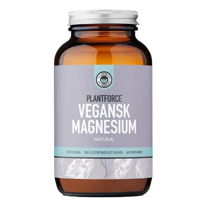 Plantforce Vegansk Magnesium Naturell 150g Pulver