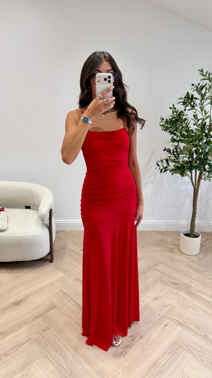 Rouge / Taille unique