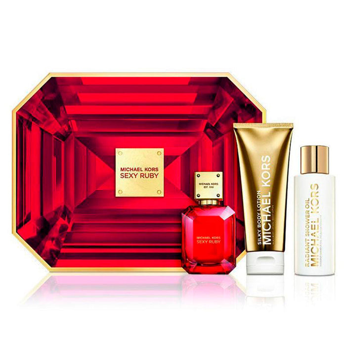 Photo of Sexy Ruby by Michael Kors for Women 1.7 oz EDP 3 PC Gift Set