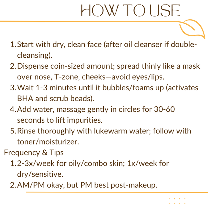 SOME BY MI Bye Bye Blackhead - Green Tea Bubble Cleanser for Blackheads 120g