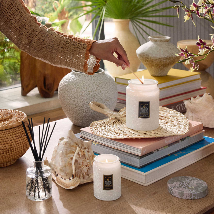 Tahitian Coconut Vanilla 5.5oz Small Jar Candle