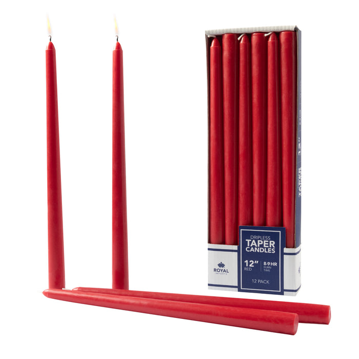 TAPER CANDLES COLORED