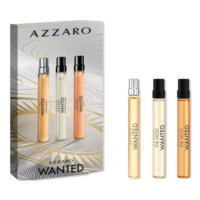 Wanted 3-Piece Mini Gift Set with Most Wanted Intense, Most Wanted Parfum, Wanted Eau de Parfum
