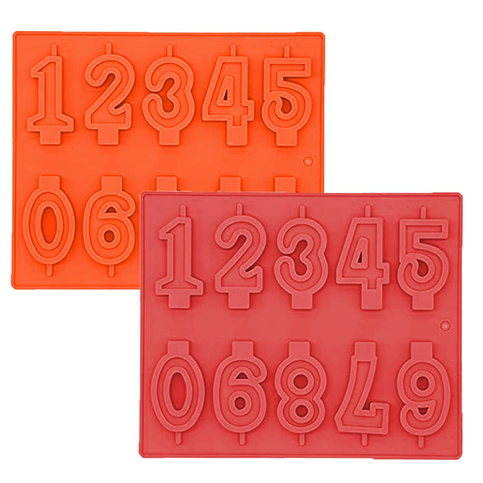 0-9 Number Birthday Candle Mould ( NSA )