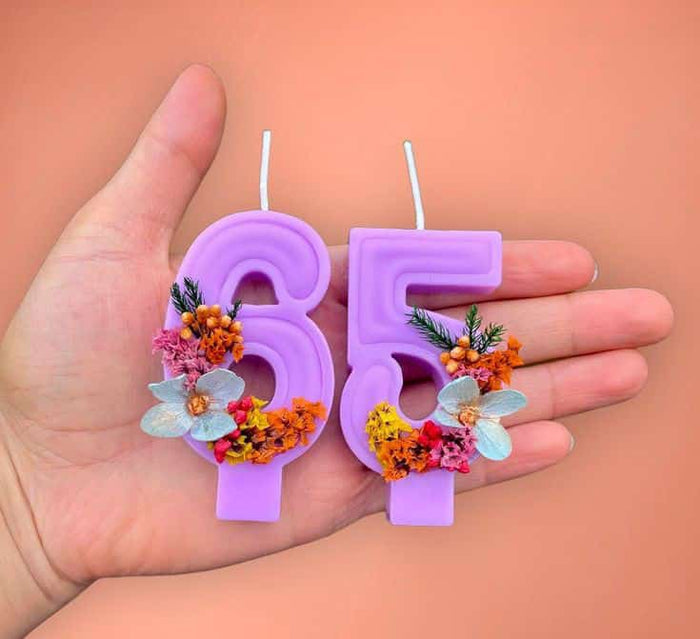 0-9 Number Birthday Candle Mould ( NSA )