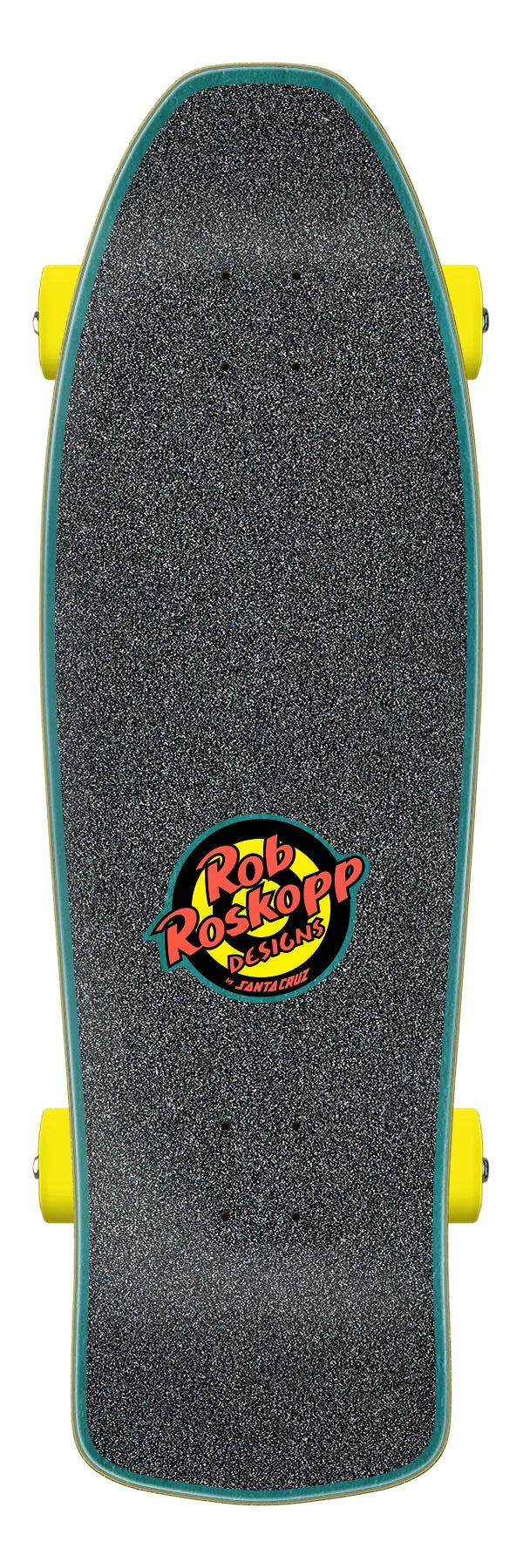 Santa Cruz Roskopp Screaming Five 10.32 skateboard deck bottom graphic