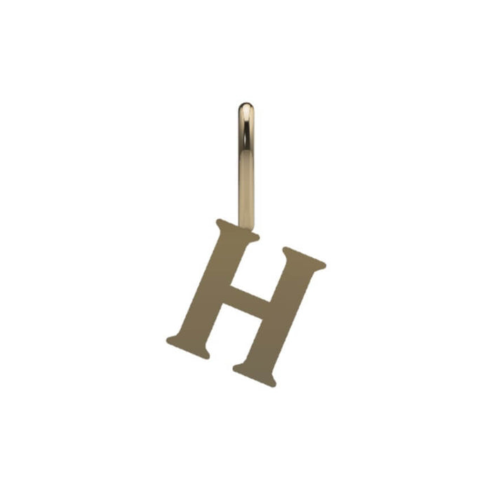 14k Solid Gold / H