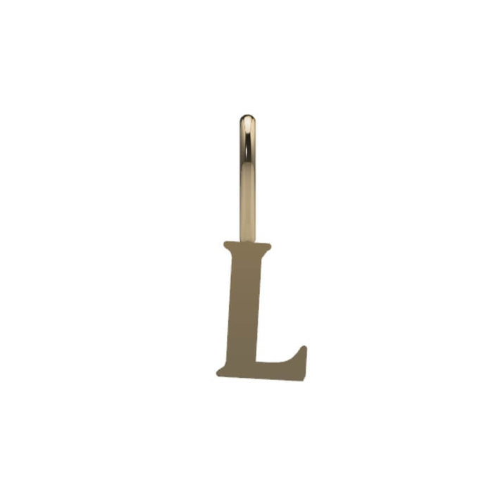 14k Solid Gold / L