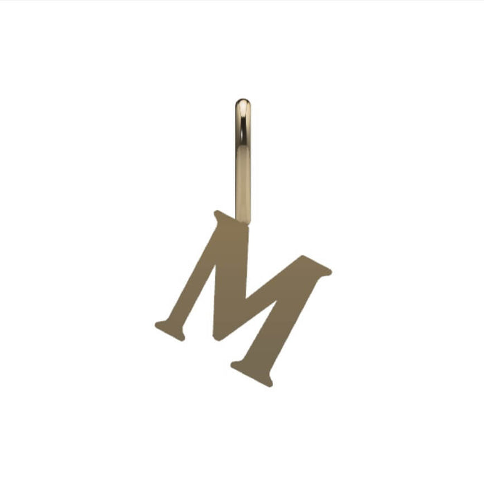 14k Solid Gold / M