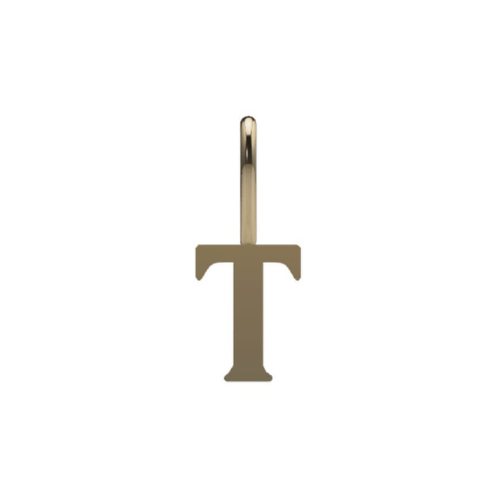 14k Solid Gold / T