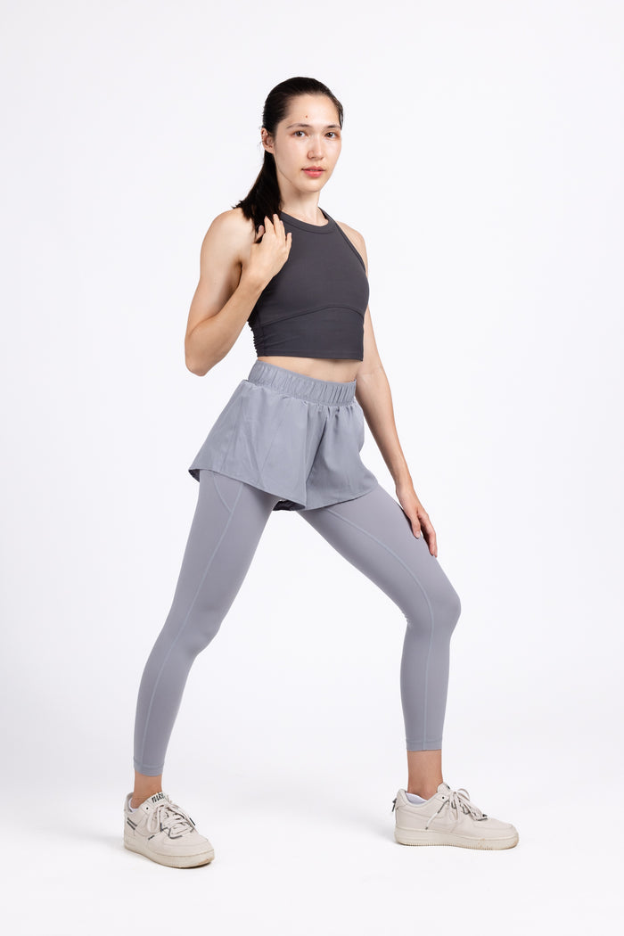 2 in 1 Tight Sport Leggings for Women