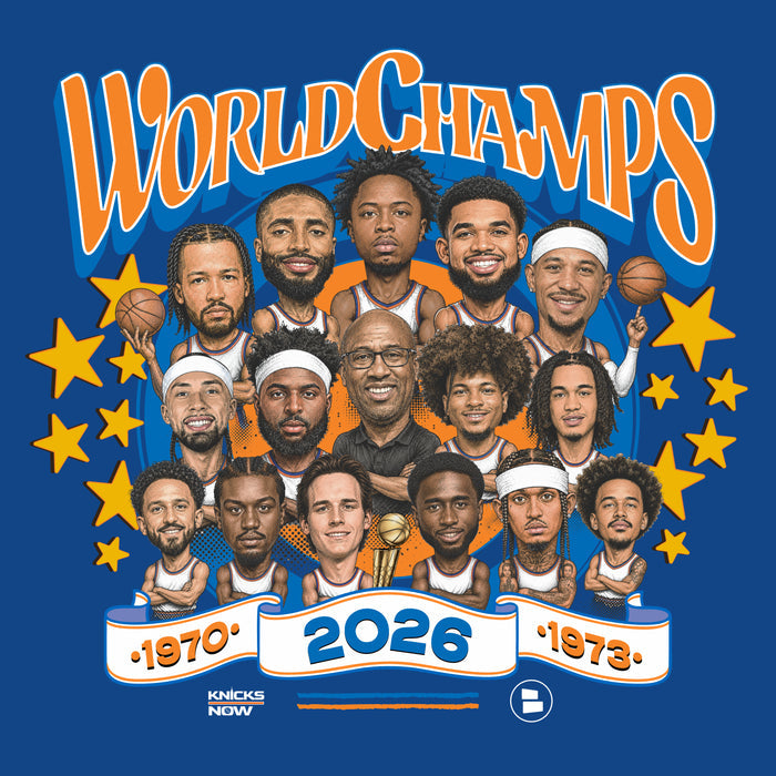 2026 World Champs Retro T-Shirt from Knicks Now