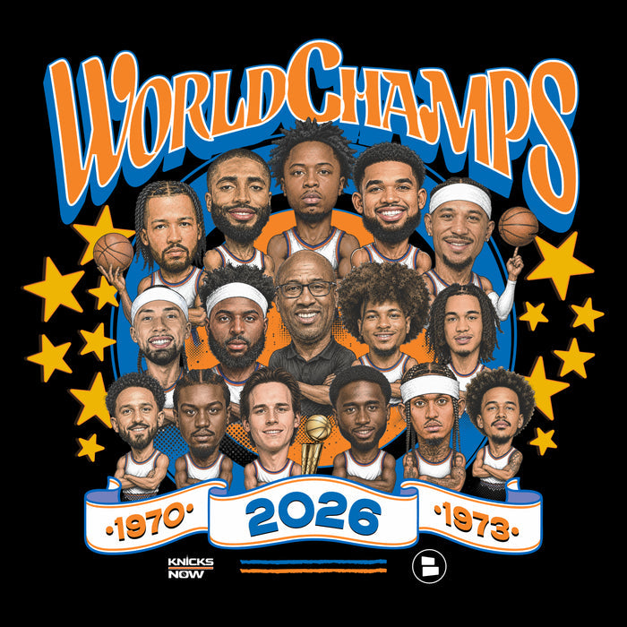 2026 World Champs Retro T-Shirt from Knicks Now