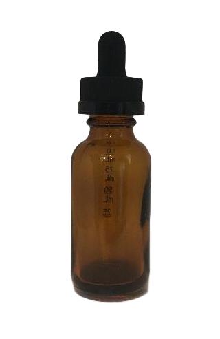 2oz Amber Dropper Bottle