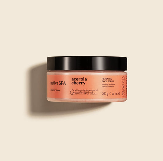 Acerola Cherry Body Scrub - O Boticário US - Macy's - Bath & Body