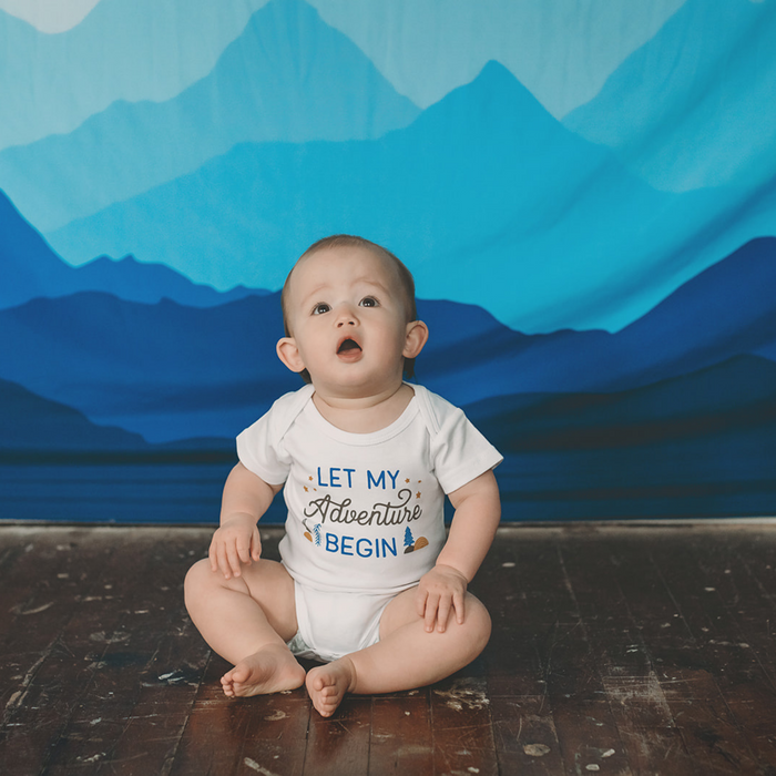 Adventure Begins Baby Bodysuit