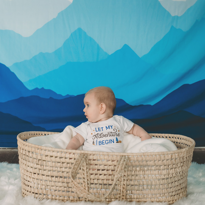 Adventure Begins Baby Bodysuit