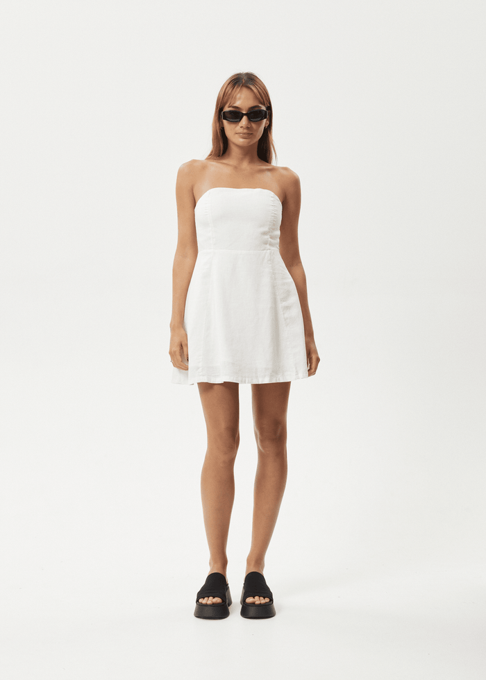 Afends Lilo Strapless Mini Dress - Bascora