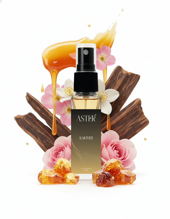 Al Mutheer Oud 8ml Eau de Parfum rollerball bottle