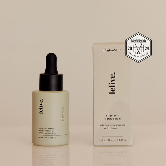 Skincare serum with Vitamin C and Niacinamide to effectively reduce dark spots and brighten skin tone