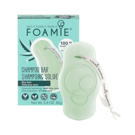 Aloe Vera Shampoo Bar for Dry Hair by FOAMIE &Keep