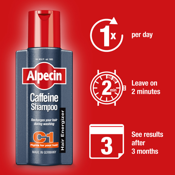 Alpecin C1 Caffeine Shampoo Black Edition 375ml